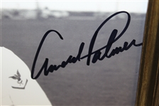 Arnold Palmer Signed 8x10 Coast Guard Photo - Framed JSA ALOA