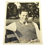 Bobby Jones Robert T. Jones Jr. Signed 8x10 Photo - FULL JSA #Z90634