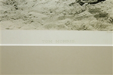 Old Tom Morris in Sand Bunker Reproduction Print - Framed