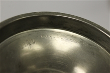 1910 Woodland Golf Club Bronze & Pewter Trophy Cup Won by E.S. Benedict