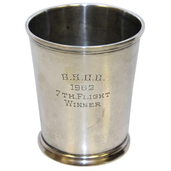 1962 Sterling Silver G.S.C.C. 7th Flight Winner Cup - Fisher Sterling