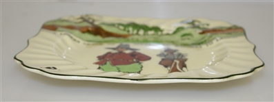 Royal Doulton Square Golf Plate 'Give Losers Leave To Speak, And Winners To Laugh'
