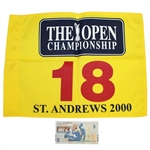 2000 Open Championship at St. Andrews Flag with Jack Nicklaus RBS  £5 Note