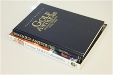 'Olman's Guide to Golf Antiques' by Olman & 'Antique Golf Collectibles' by Furjanic