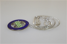 1974 PGA Championship Enameled Necklace/Pennant