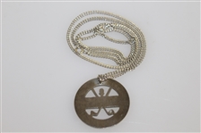 1974 PGA Championship Enameled Necklace/Pennant
