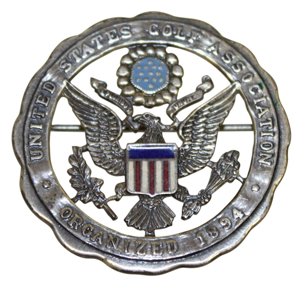 1965 US Senior Amateur Womens Sterling Silver Winner Medal - Mrs. Edward Cooley