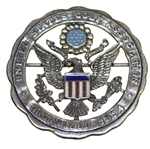 1965 US Senior Amateur Womens Sterling Silver Winner Medal - Mrs. Edward Cooley