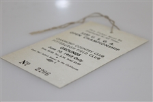1953 US Open at Oakmont CC Grounds Ticket #2206 - Hogan Win!