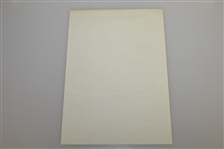Charles Price 'Charley' Signed Letter to 'Spec' September 16, 1960 JSA ALOA