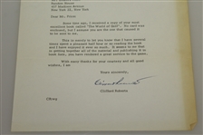 Augusta National Clifford Roberts Signed Letter to Charles Price March 18, 1963 JSA ALOA