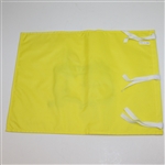 Nick Faldo Signed Undated Masters Embroidered Flag JSA ALOA