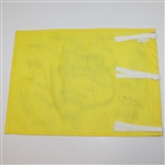 Ray Floyd's 2010 Masters Champs Dinner Flag with Palmer, Nicklaus, & Woods Center! 23 Champs! JSA ALOA