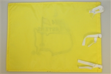 Justin Rose Signed 2014 Masters Embroidered Flag JSA ALOA