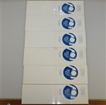 Six The Honda Classic Official Used Scorecards - Major Champs Signed JSA ALOA