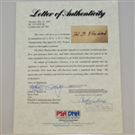 Henry 'H.G.' Picard Signed Undated PGA Championship Flag PSA/DNA #B17361