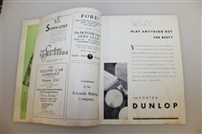 1932 US Amateur Championship at Baltimore CC Program - Ross Somerville Winner