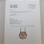 Ray Floyd's 1990 WGA Western Open Contestant Money Clip/Badge