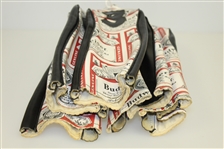 Vintage Budweiser Genuine Golf Club Head Covers - 1-3-4-H-H