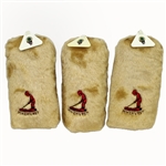 Three Classic Pinehurst Putter Boy Themed Golf Club Covers Set