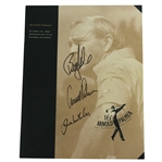Arnold Palmer Signed Arnold Palmer Exhibition Program with Inkster & Andrade - 1992 JSA ALOA 