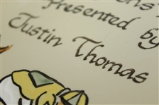 2018 PGA Champions' Dinner Gift from Justin Thomas - Plate Given to Past Champions@Bellerive