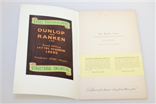 1953 Ryder Cup at Wentworth GC Official Program - USA 6 1/2 - 5 1/2