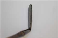 J & A Simpson Edinburgh Hand Forged Face Stamped Iron with Shaft Stamp