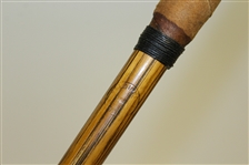 J & A Simpson Edinburgh Hand Forged Face Stamped Iron with Shaft Stamp