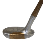 TruLine Trademark Registered Brass & Steel Headed Mallet Putter PAT 1615038 