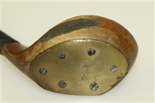 Otto Hackbarth Splice Neck Brassie with '485' on Sole Plate