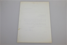 Francis Ouimet Signed Letter to Charles Price November 19, 1964 JSA ALOA