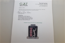 Undated Charles Price PGA Tour Media Badge