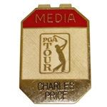 Charles Price PGA Tour Media Credential Badge