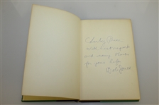 Bobby Jones Signed 1960 'Golf Is My Game' Book to Friend Charles Price JSA ALOA
