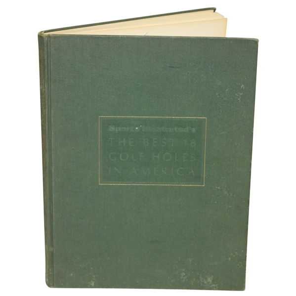 Charles Prices 1966 Personal SIs The Best 18 Golf Holes in America Book Signed by Author