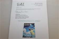 Charles Price's Personal 1959 April Vol 1 No. 1 Golf Magazine