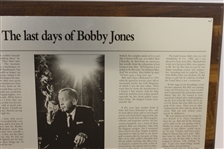 Charles Price's 1992 'The Last Days of Bobby Jones' GWAA First Place Plaque - Writing Competition