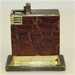 Bobby Jones' Personal Used Desk Lighter Gifted to Friend Charles Price - Multiple Provenance