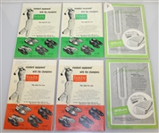 Ten Golf Digest & Golf Graphic Booklets - Various Conditions - Charles Price Collection 