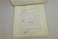 Herbert Warren Wind Signed Letter Plus Handwritten Note to Charles Price - March 6, 1954 JSA ALOA
