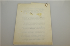 Herbert Warren Wind Signed Letter Plus Handwritten Note to Charles Price - March 6, 1954 JSA ALOA