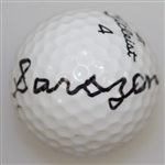 Gene Sarazen Signed Titleist Golf Ball JSA ALOA
