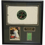John Daly Signed Deluxe 1991 PGA Flag Ticket Display - Framed JSA #J05598