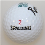 Ron Turcott Signed Belmont Park Logo Golf Ball JSA ALOA