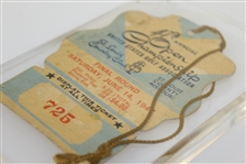 1947 US Open at St. Louis CC Final Round Saturday Ticket #725 - Lew Worsham Winner