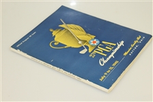 1945 PGA Championship Program & Clubhouse Staff Pass - Part of Nelson's 11 in a Row!