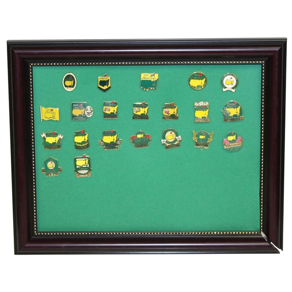 Twenty-One Masters Tournament Yearly Commemorative Pins