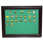 Twenty-One Masters Tournament Yearly Commemorative Pins