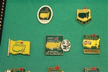 Twenty-One Masters Tournament Yearly Commemorative Pins
